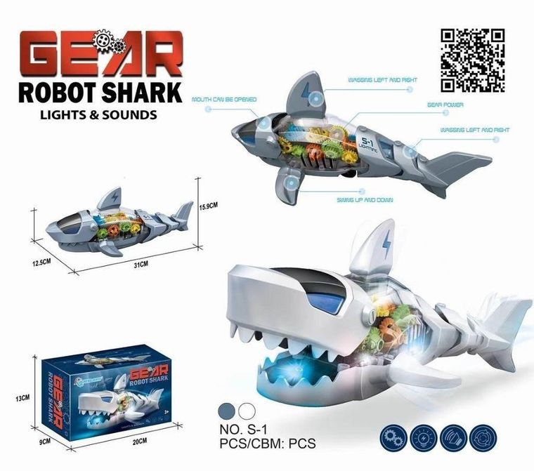 Maksik, Rekin, zabawka interaktywna