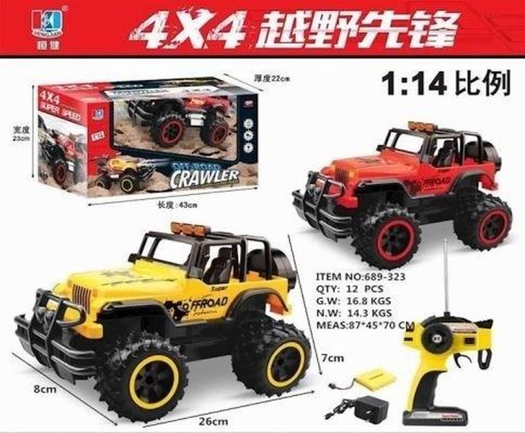 Maksik, Samochód terenowy, zdalnie sterowany