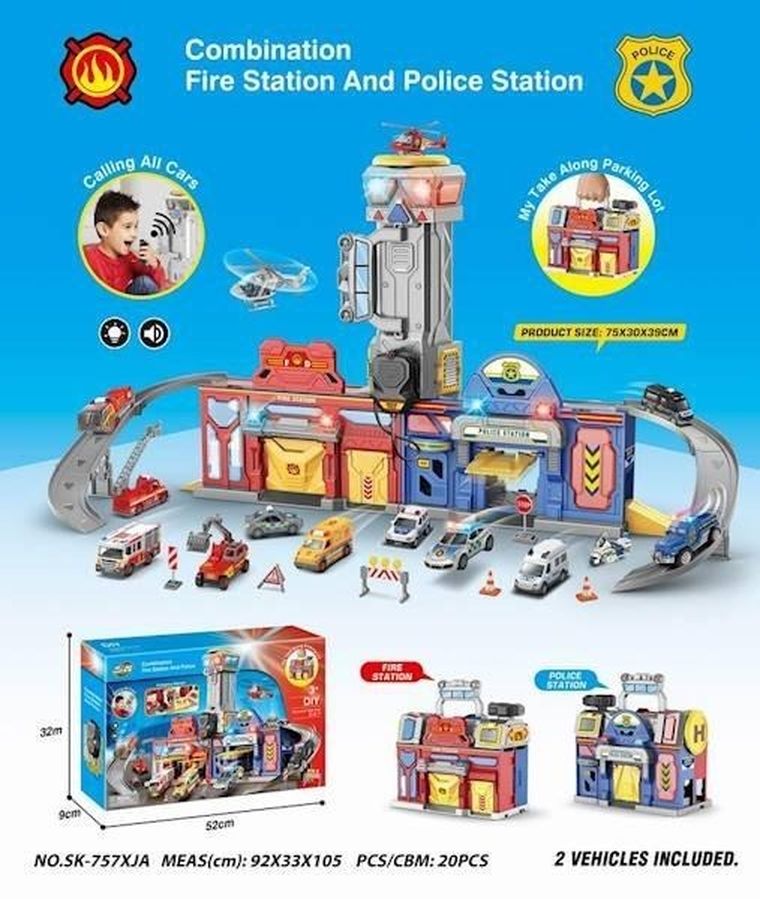 Maksik, Siedziba służb specjalnych, parking