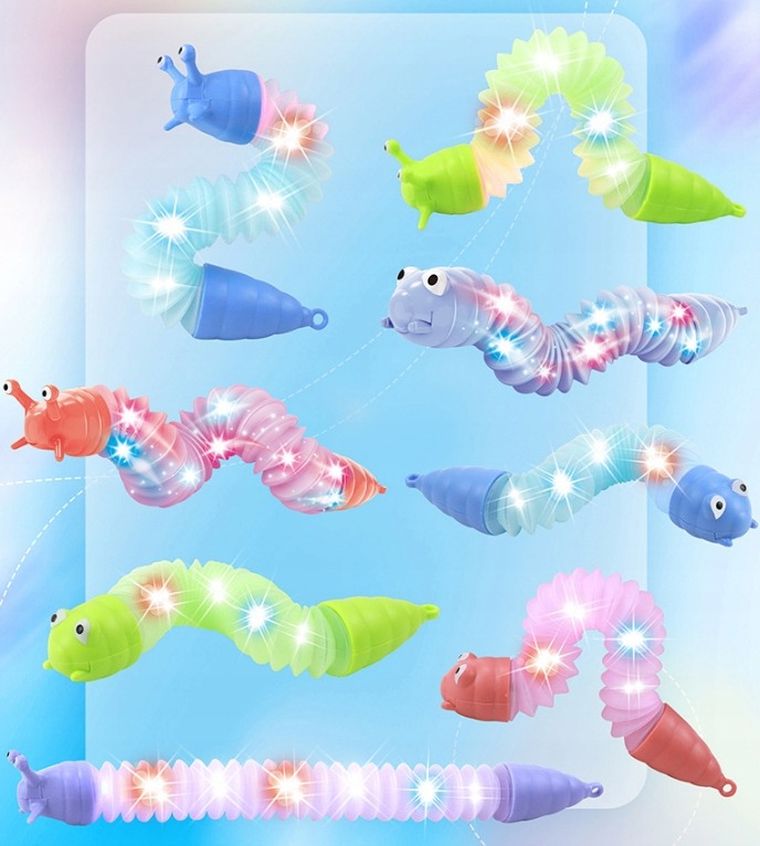 Maksik, zabawka sensoryczna, gąsienica, 1 szt.