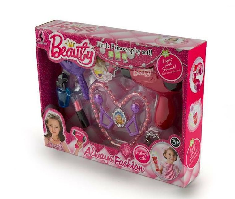 Maksik, zestaw piękności, różowy