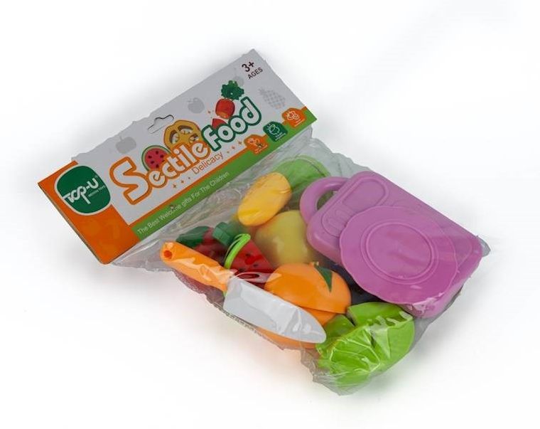 Maksik, zestaw warzyw i owoców do krojenia