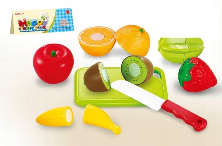 Maksik, zestaw warzyw i owoców do krojenia