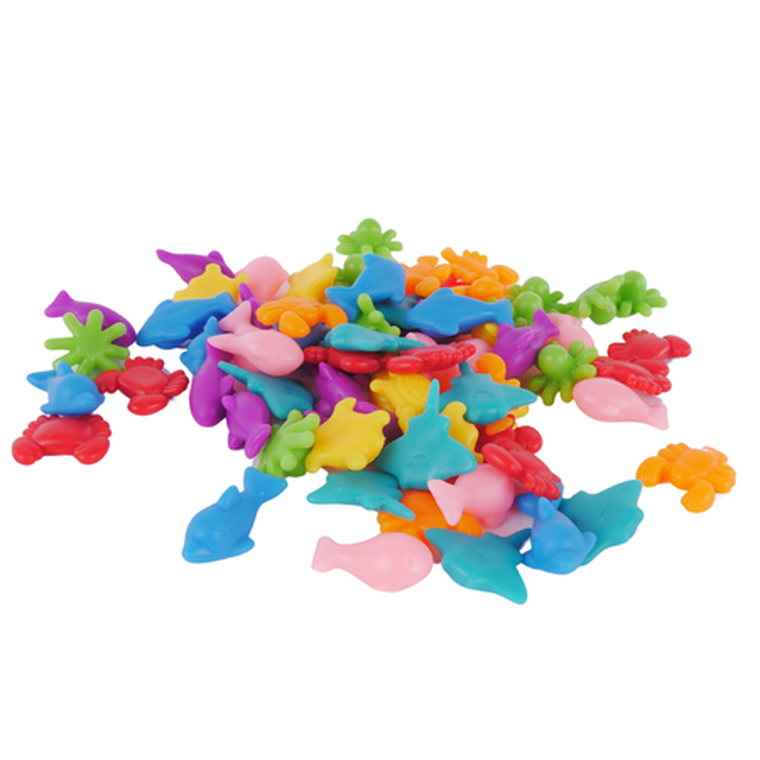 Maksik, Zwierzęta morskie, nauka kolorów i liczenia, zestaw edukacyjny