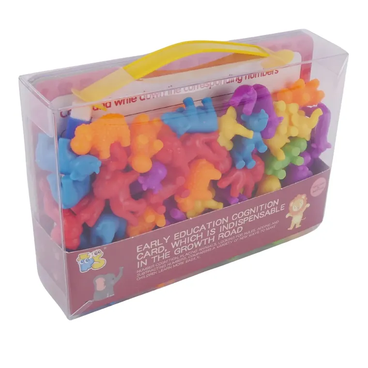 Maksik, Zwierzęta, nauka kolorów i liczenia, zestaw edukacyjny