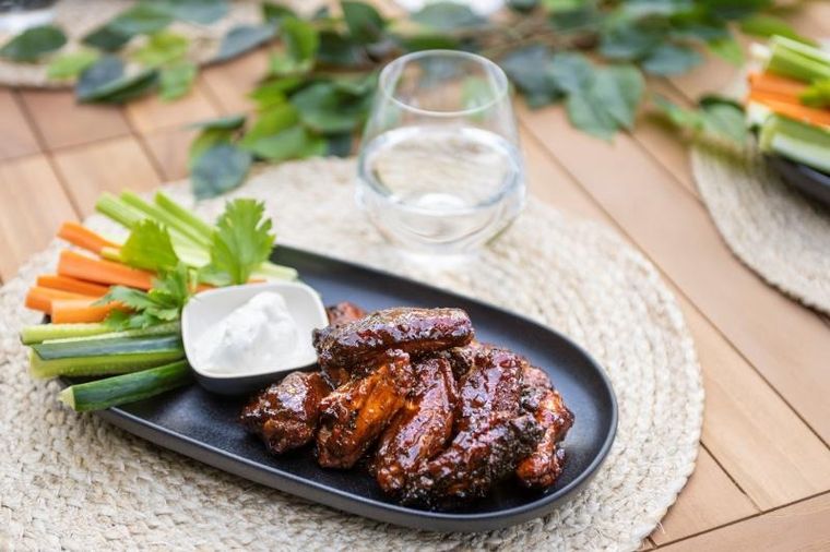 Maku, owalne talerze z wyższym rantem, 32,5 cm