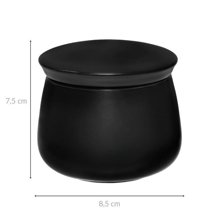 Maku, porcelanowa cukiernica z pokrywką