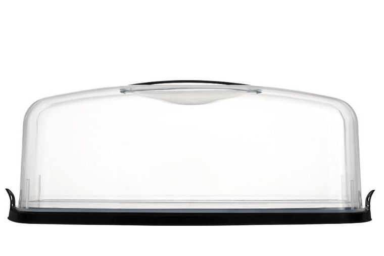 Maku, prostokątny pojemnik na ciasto, 38-17.5-14 cm