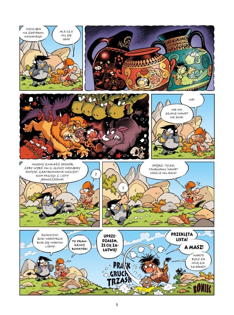 Mali Bogowie. Tom 7. Biedny Herakles