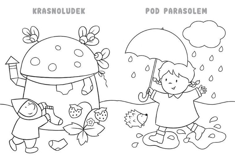 Malowanki dla przedszkolaka. Świat dziecka