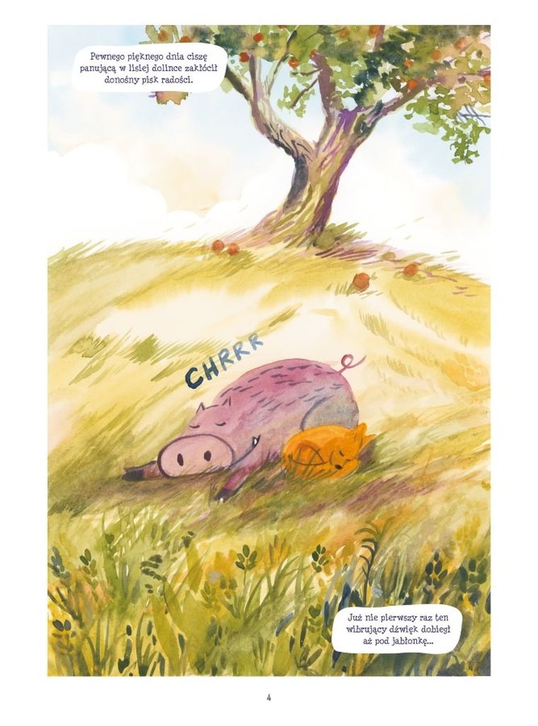 Malutki Lisek i Wielki Dzik. Tom 8. Trzy słowa