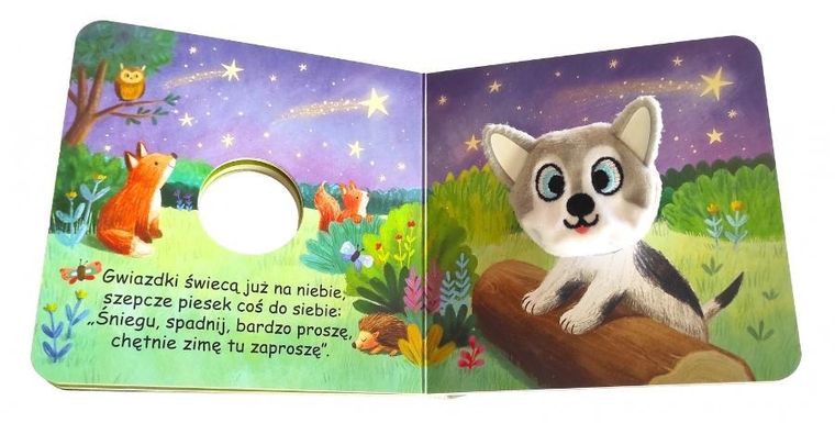 Mały piesek. Książka z pacynką