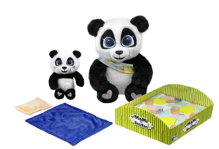 Mami and BaoBao, Mama Panda i dziecko, maskotka interaktywna