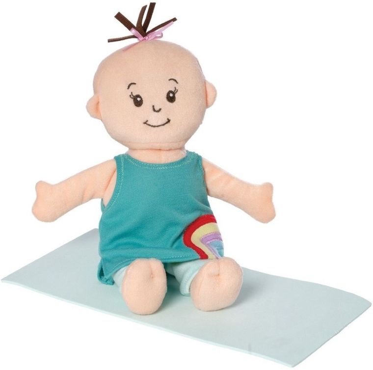 Manhattan Toy, Baby Stella, lalka z zestawem do yogi
