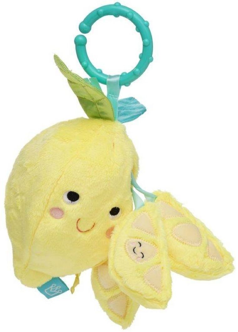 Manhattan Toy, Cytryna, pluszowa zawieszka do wózka