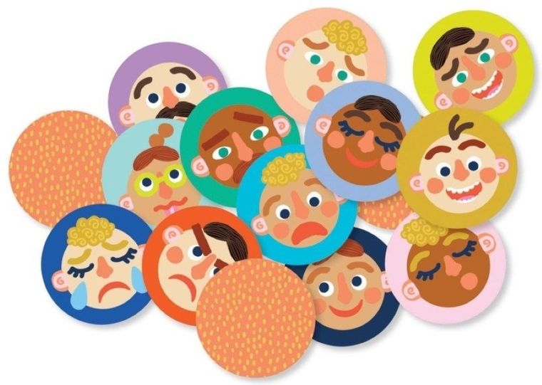 Manhattan Toy, Emocje na twarzy, gra pamięciowa