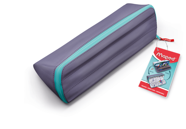 Maped, Basic, piórnik do pokolorowania, fioletowy