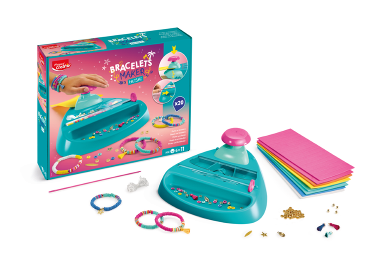 Maped Creativ, fabryka bransoletek, zestaw kreatywny