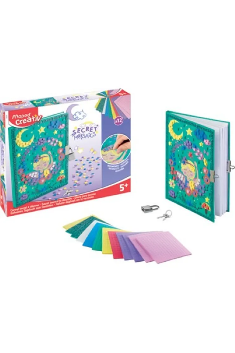 Maped Creativ, Mozaiki, sekretny pamiętnik do ozdabiania