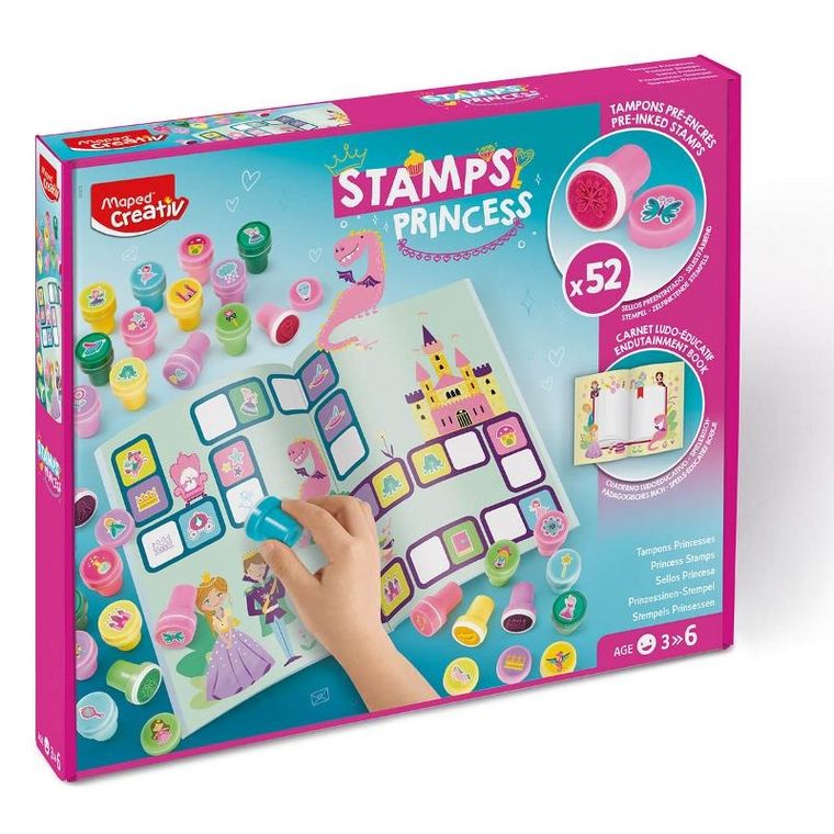 Maped Creativ, stemple, świat księżniczek