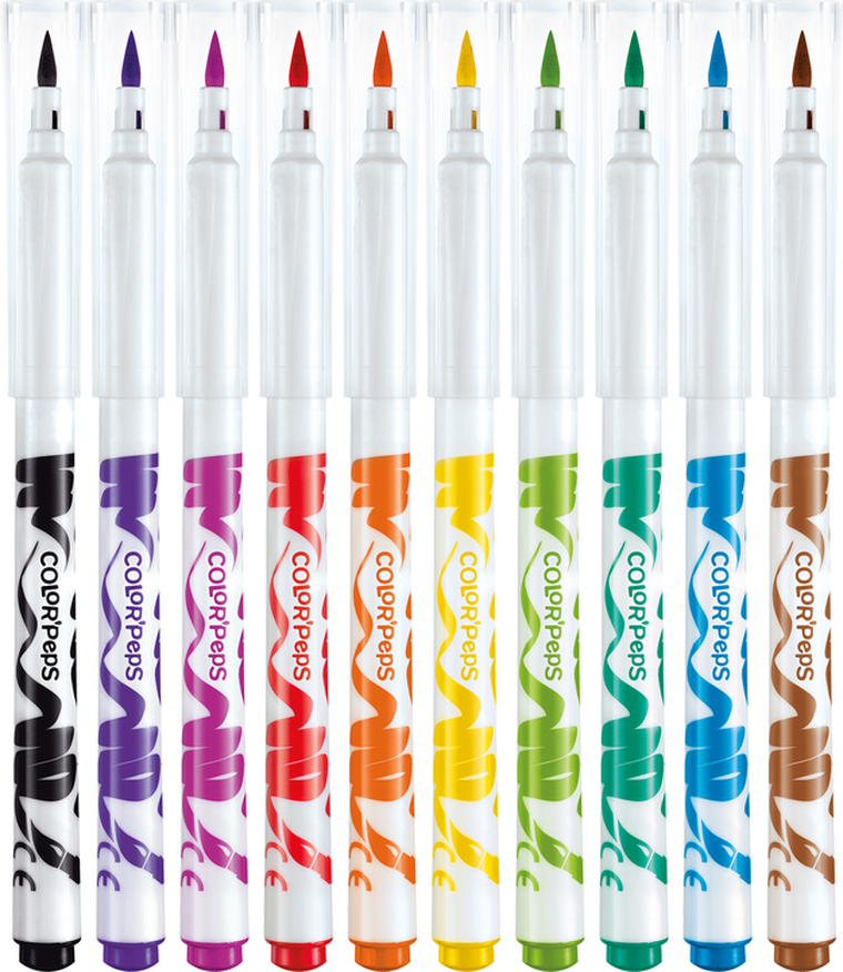 Maped, flamastry Colorpeps Brush, 10 szt.