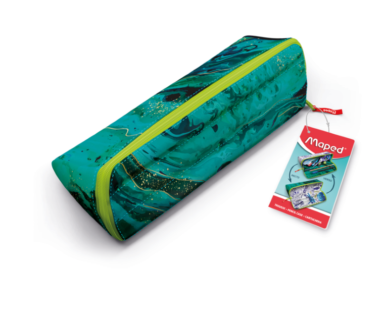 Maped, Trendy, piórnik do pokolorowania, zielony