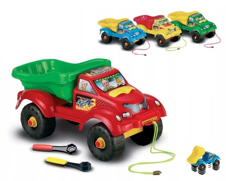 Marek, wywrotka ze sznurkiem