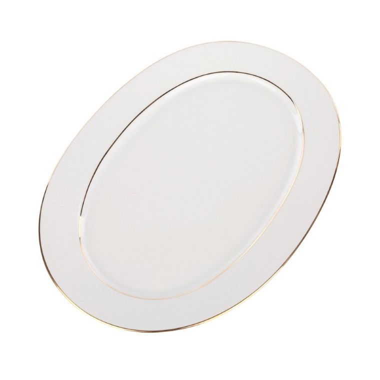 MariaPaula, Klasyka, Złota Linia, półmisek owalny, 28 cm