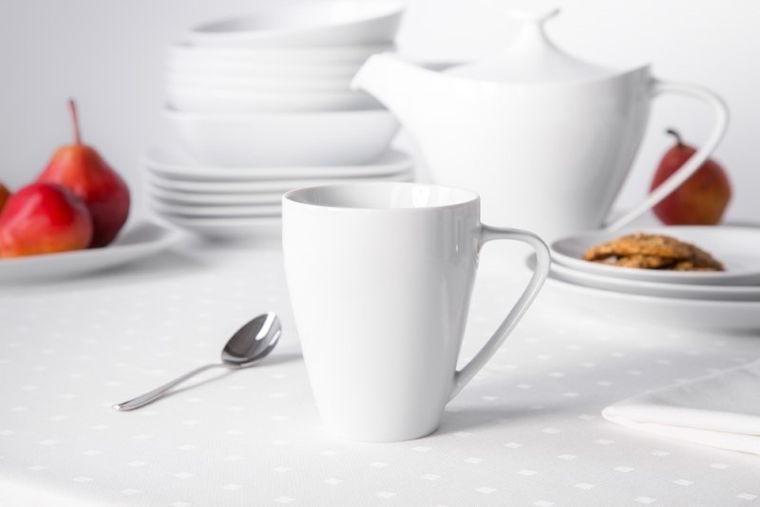 MariaPaula, Moderna, biała kubek, 350 ml