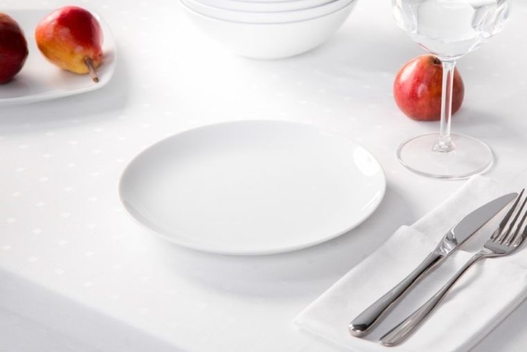 MariaPaula, Moderna Biała, talerz deserowy, 20,5 cm