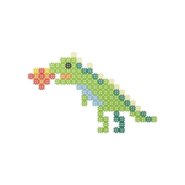 Marioinex, Micro Waffle, Dragon, klocki konstrukcyjne, 150 elementów