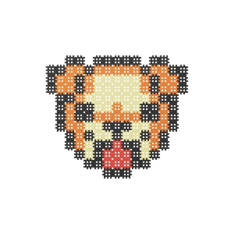 Marioinex, Micro Waffle, klocki konstrukcyjne, 517 elementów