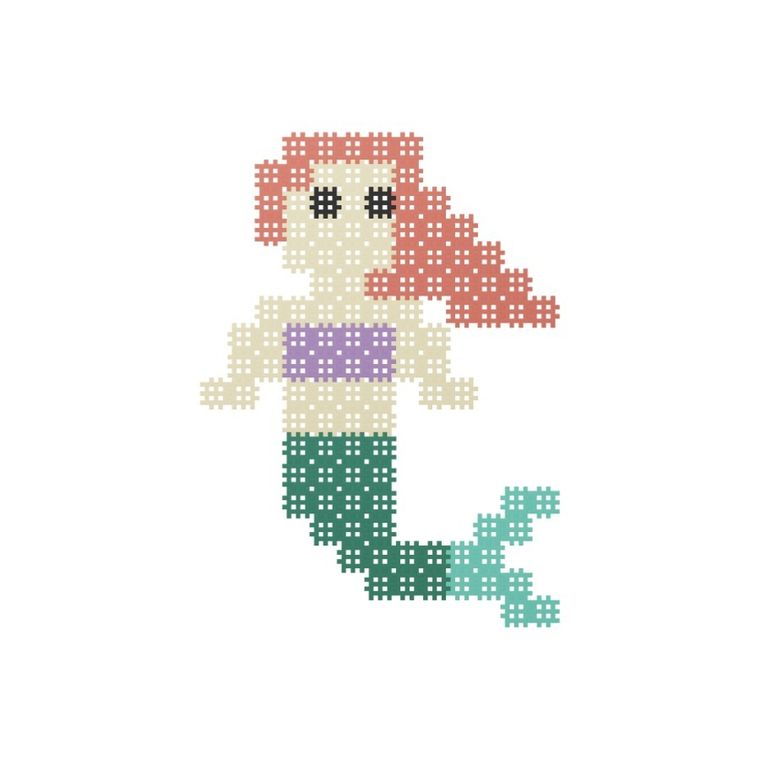 Marioinex, Micro Waffle, Syrenka, klocki konstrukcyjne, 150 elementów