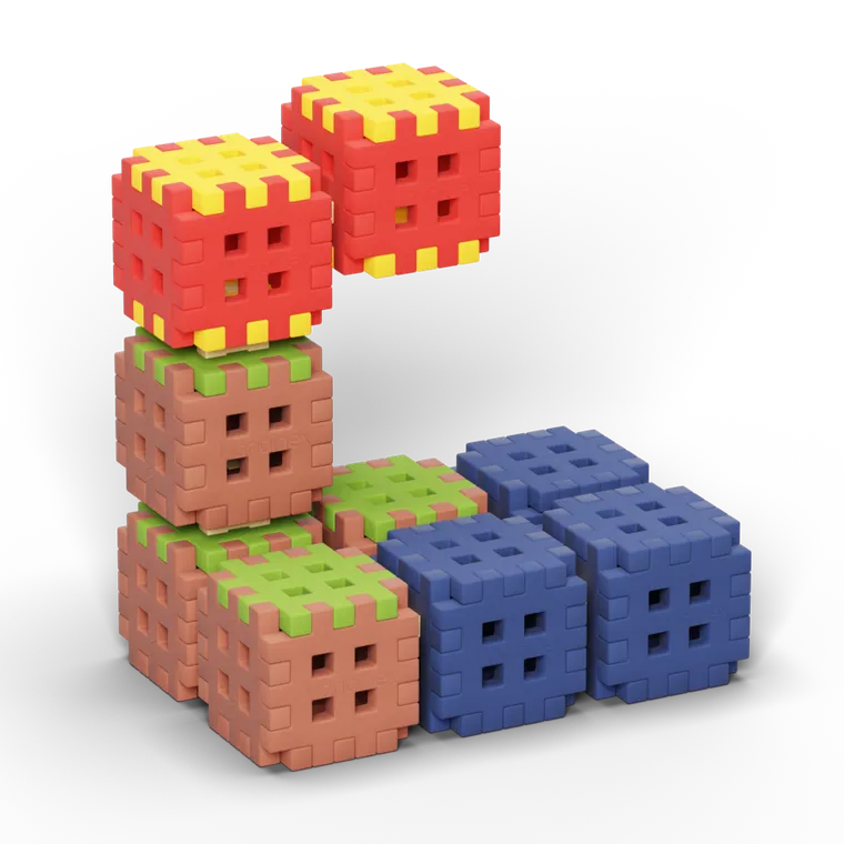 Marioinex, Mini Waffle, Blocks, klocki konstrukcyjne, 70 elementów