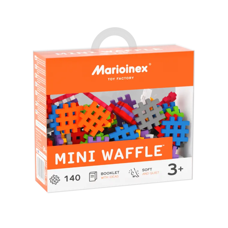 Marioinex, Mini Waffle, klocki konstrukcyjne, 140 elementów