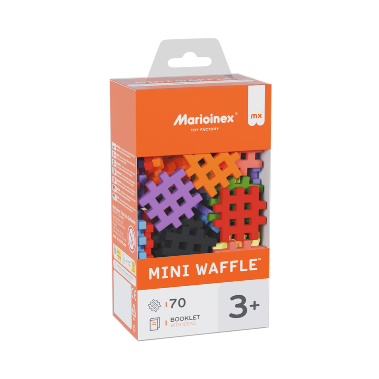 Marioinex, Mini Waffle, klocki konstrukcyjne, 70 elementów