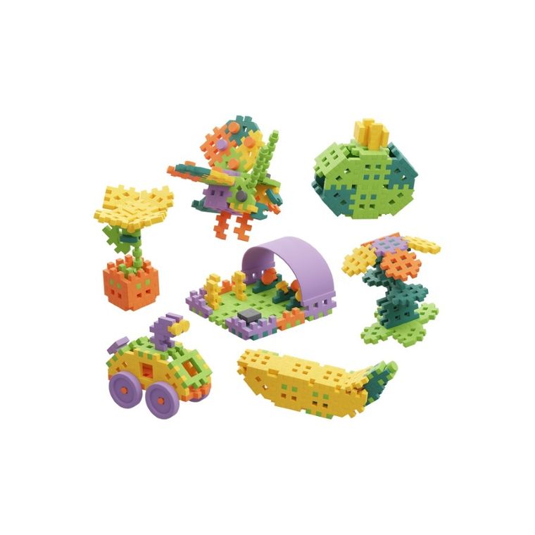 Marioinex, Mini Waffle, Konstruktor, Botanik, klocki konstrukcyjne, 200 elementów