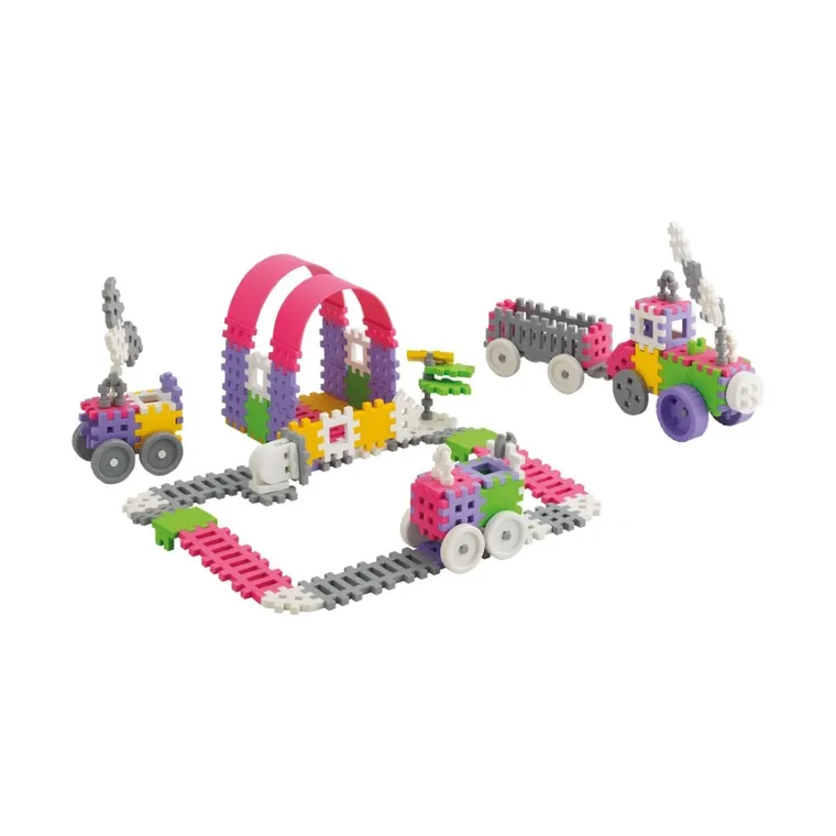 Marioinex, Mini Waffle, Konstruktor, klocki konstrukcyjne, 140 elementów