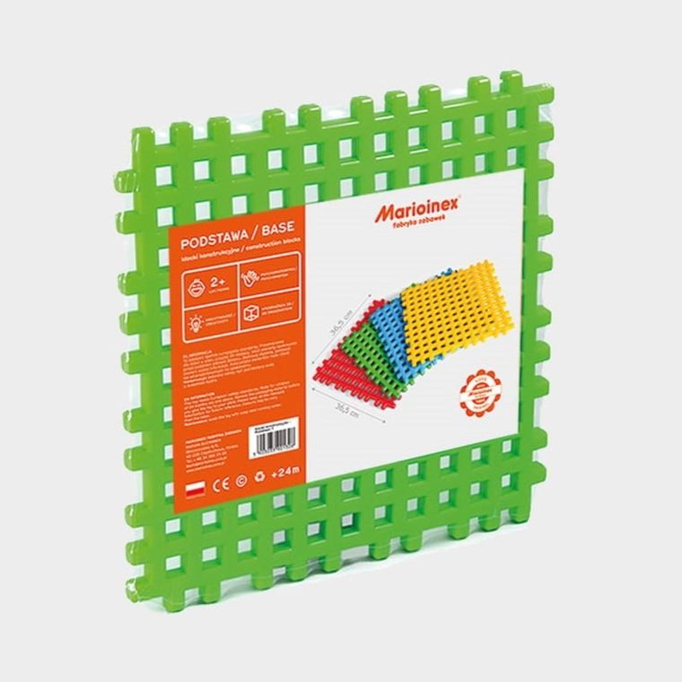 Marioinex, Waffle, podstawa do klocków konstrukcyjnych, 1 szt.
