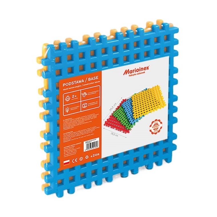 Marioinex, Waffle Podstawa, klocki konstrukcyjne, 2 szt.