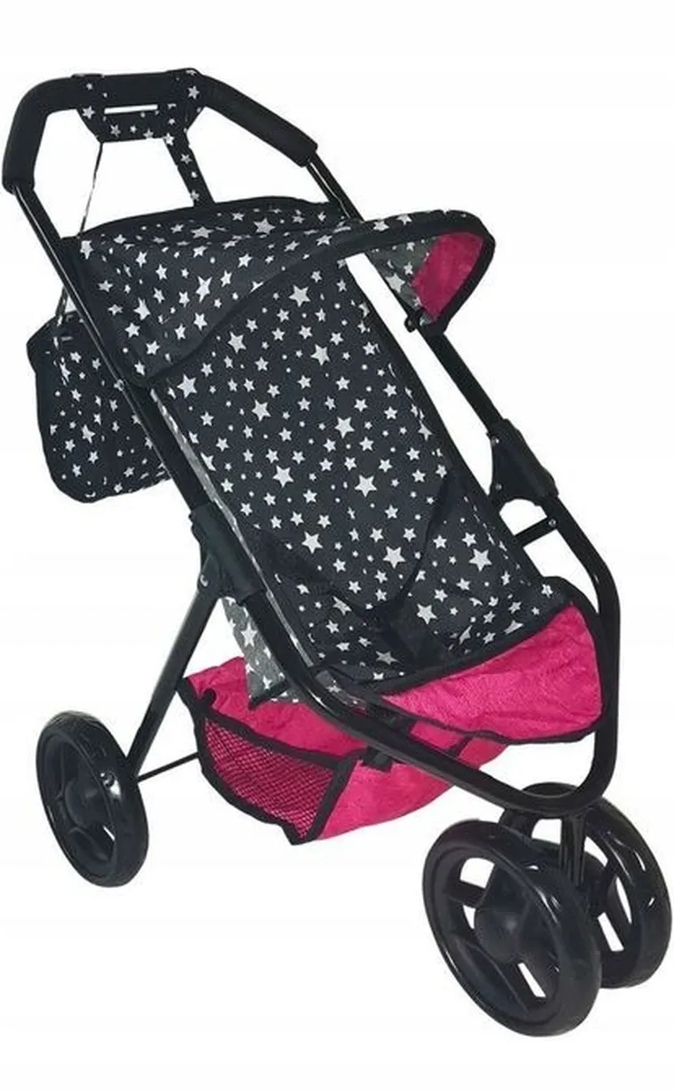 Mariotoys, wózek dla lalek z gondolą głęboką i spacerową