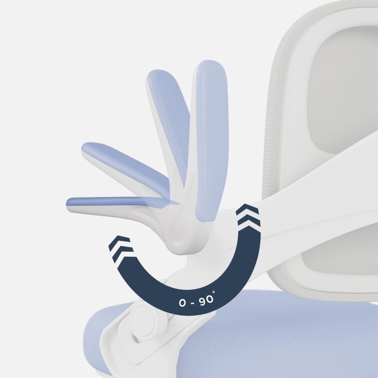 Mark Adler, Junior 4.3, fotel obrotowy dla dzieci, Blue-grey