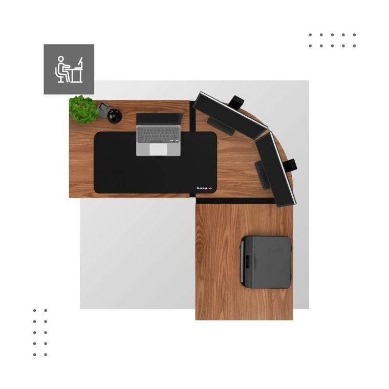 Mark Adler, Leader 5.5, biurko narożne, 147 cm