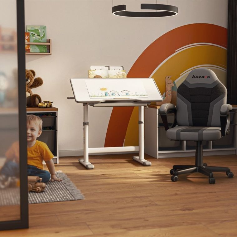 Mark Adler, Study 3.0, ergonomiczne biurko dla dziecka, szary, 66 cm