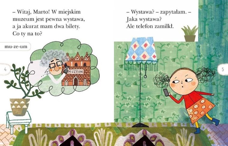 Marta i zagadka starego lustra. Czytam sobie. Poziom 2