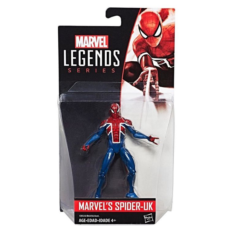 Marvel Legends, Spider-UK, figurka, 10 cm