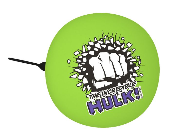 Marvel Super Heroes, Hulk, dzwonek do roweru, retro, 6 cm
