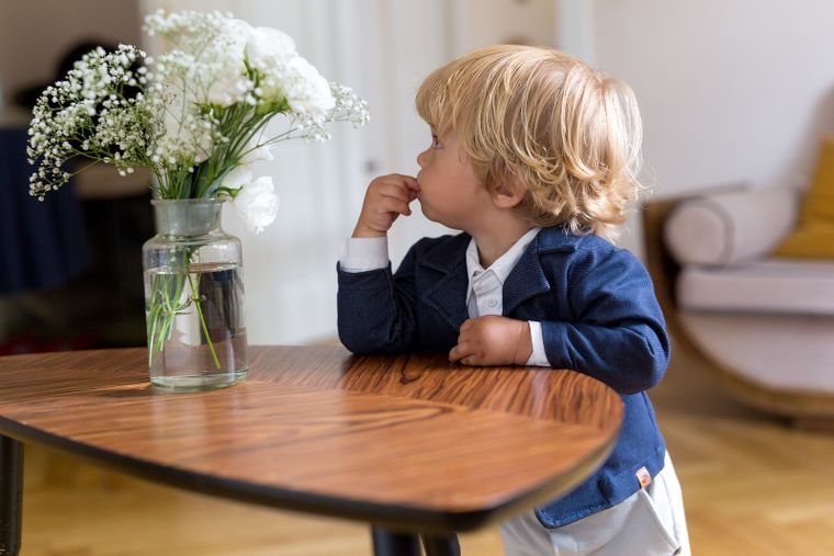 Marynarka chłopięca, granatowa, Eevi