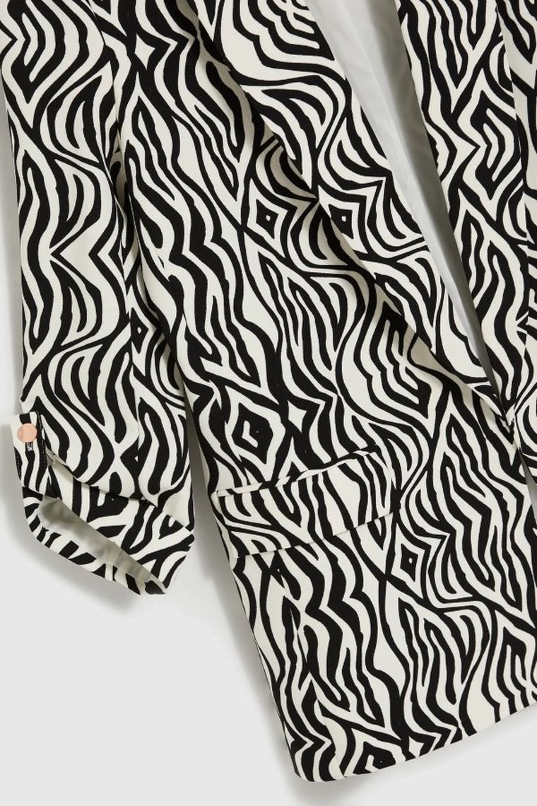 Marynarka damska, beżowa, Moodo