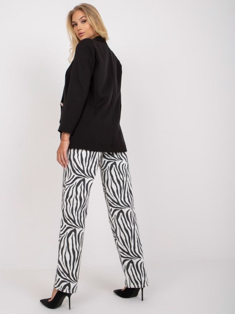 Marynarka damska, czarna, Italy Moda